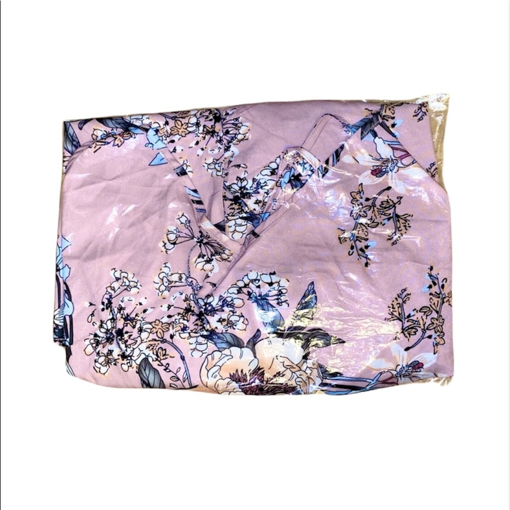 SHEIN: Size XL Beautiful Boho Floral Pink Romper - Picture 11 of 11